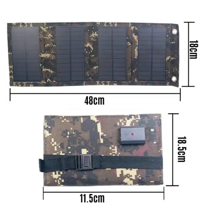 Panneau solaire nomade randonnée 1