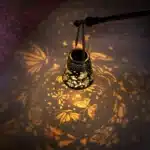 Lanterne solaire projection animaux 1