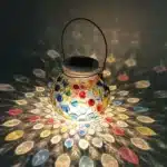 Lanterne solaire multicolore 1